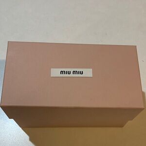 Miu Miu Blush Pink Storage Box